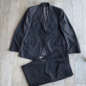 Chocolate Brown Wool Suit